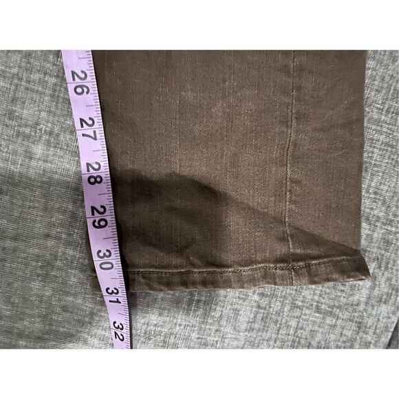 Lauren Ralph Lauren Jean Co LRL Brown Tan Heritage Jean Size 2 - Picture 8 of 10